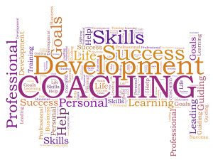 COACHING word cloud